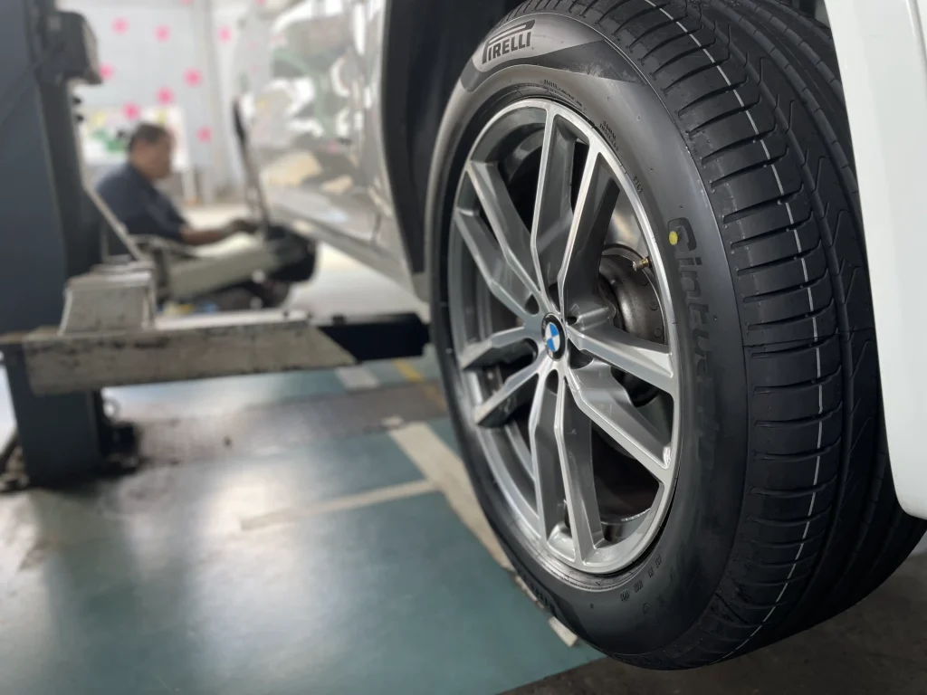直送・持ち込みタイヤ交換 工賃事例 BMW X3